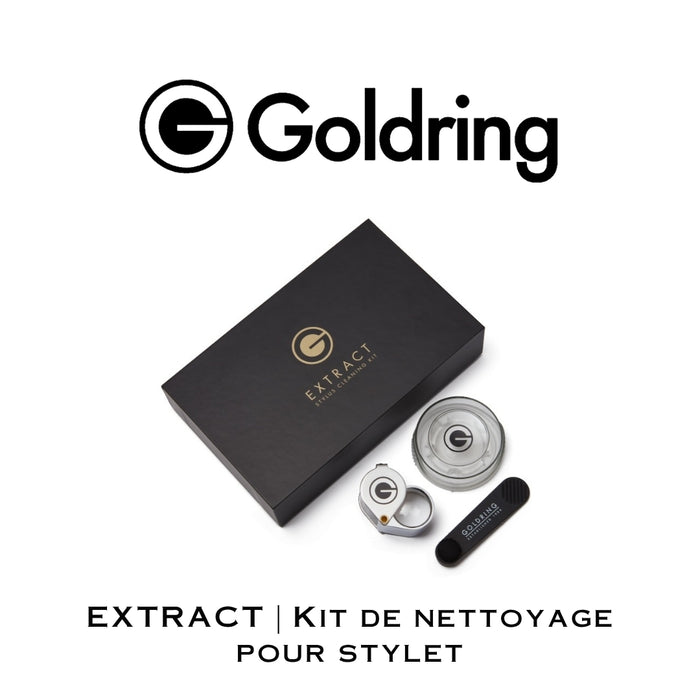 Goldring EXTRACT | Ensemble de nettoyage de stylet