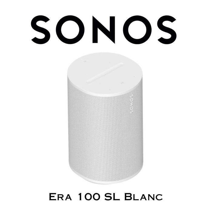 Sonos Era 100 SL - Haut-parleur intelligent Wi-Fi/Bluetooth/Contrôle Vocal