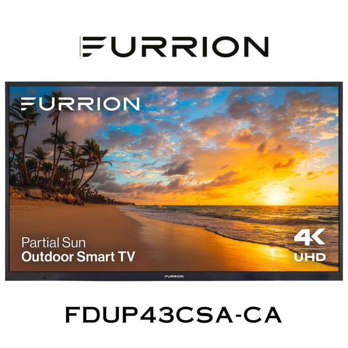 Furrion FDUP43CSACA Partial Sun - TV 4K d'extérieur 750Nits