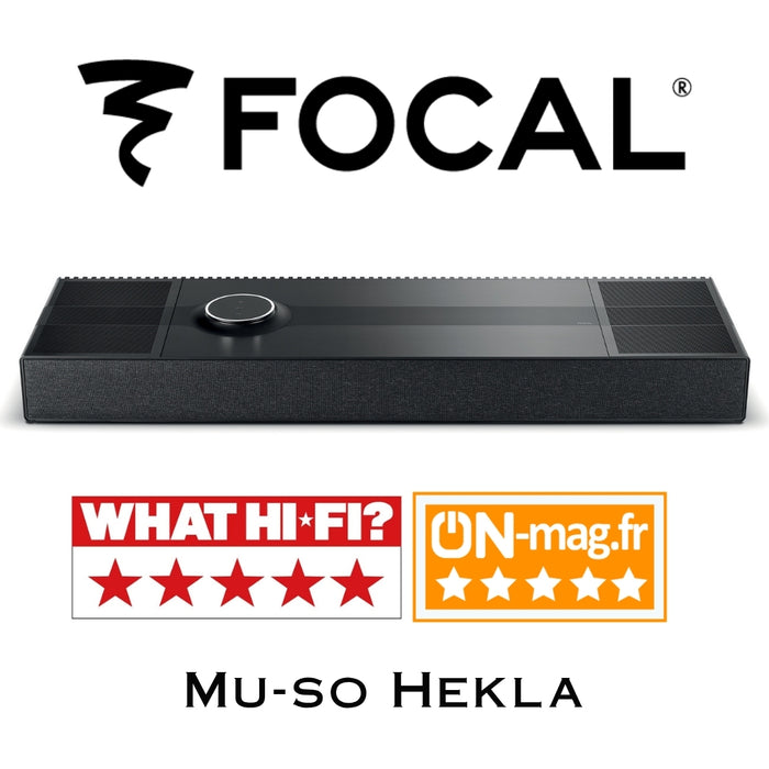 Focal Mu-so Hekla | Système tout-en-un Dolby Atmos 7.1.2 660Watts