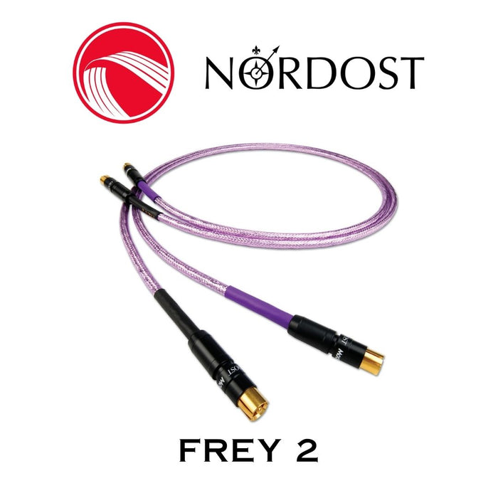 NORDOST Frey 2 - Câble d'interconnexion RCA-RCA, 5 conducteurs à noyau solide