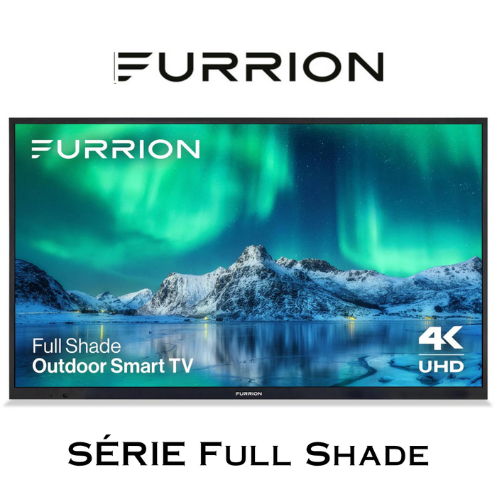 Furrion Full Shade - Téléviseurs 4K TV d'extérieur 43"-65" 400Nits