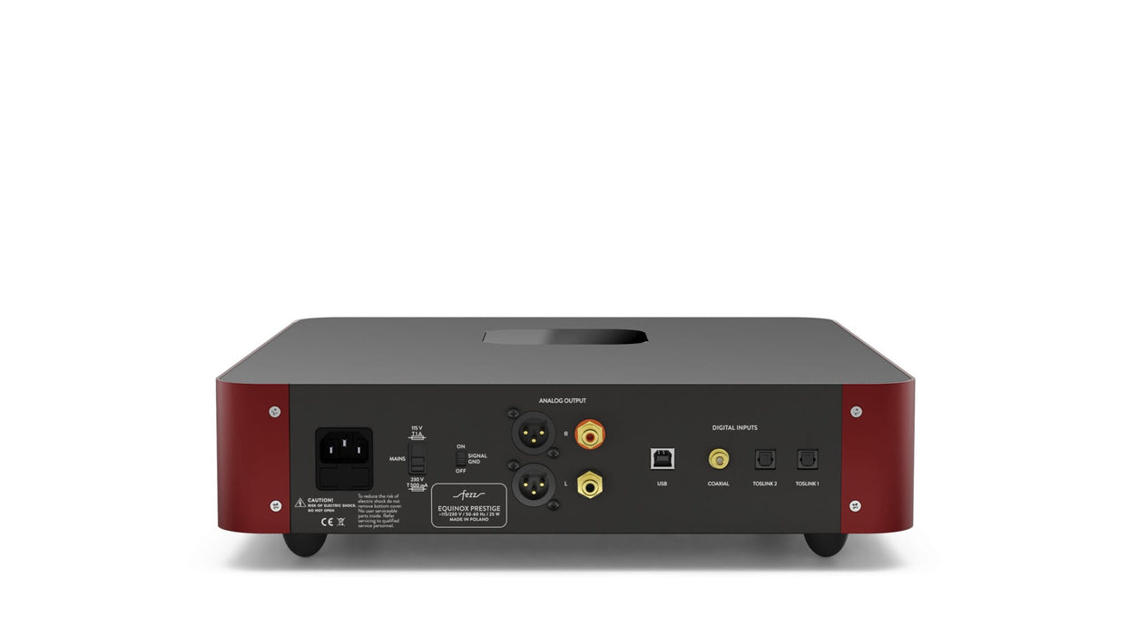 Fezz Equinox Prestige de Lampizator : DAC équilibré à tube symétrique au monde, sous licence Lampizator