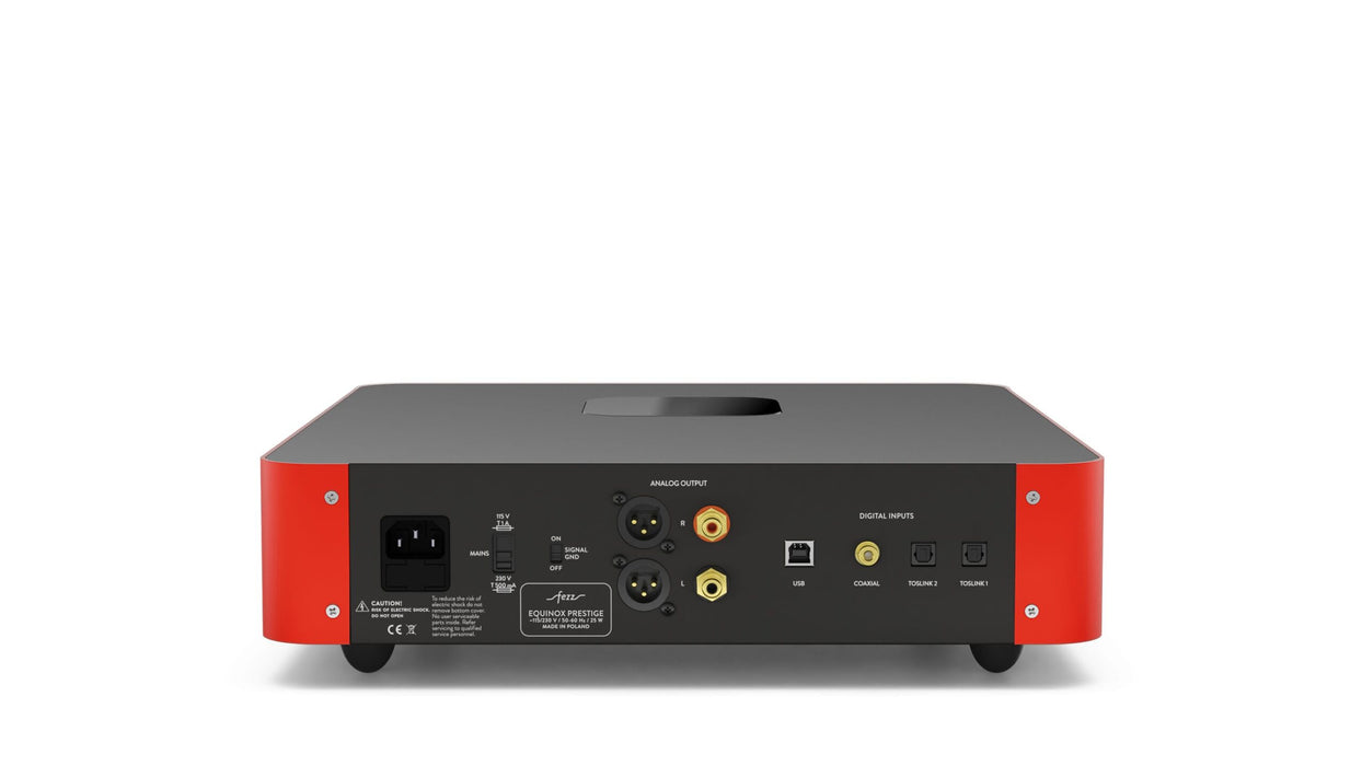 Fezz Equinox Prestige de Lampizator : DAC équilibré à tube symétrique au monde, sous licence Lampizator