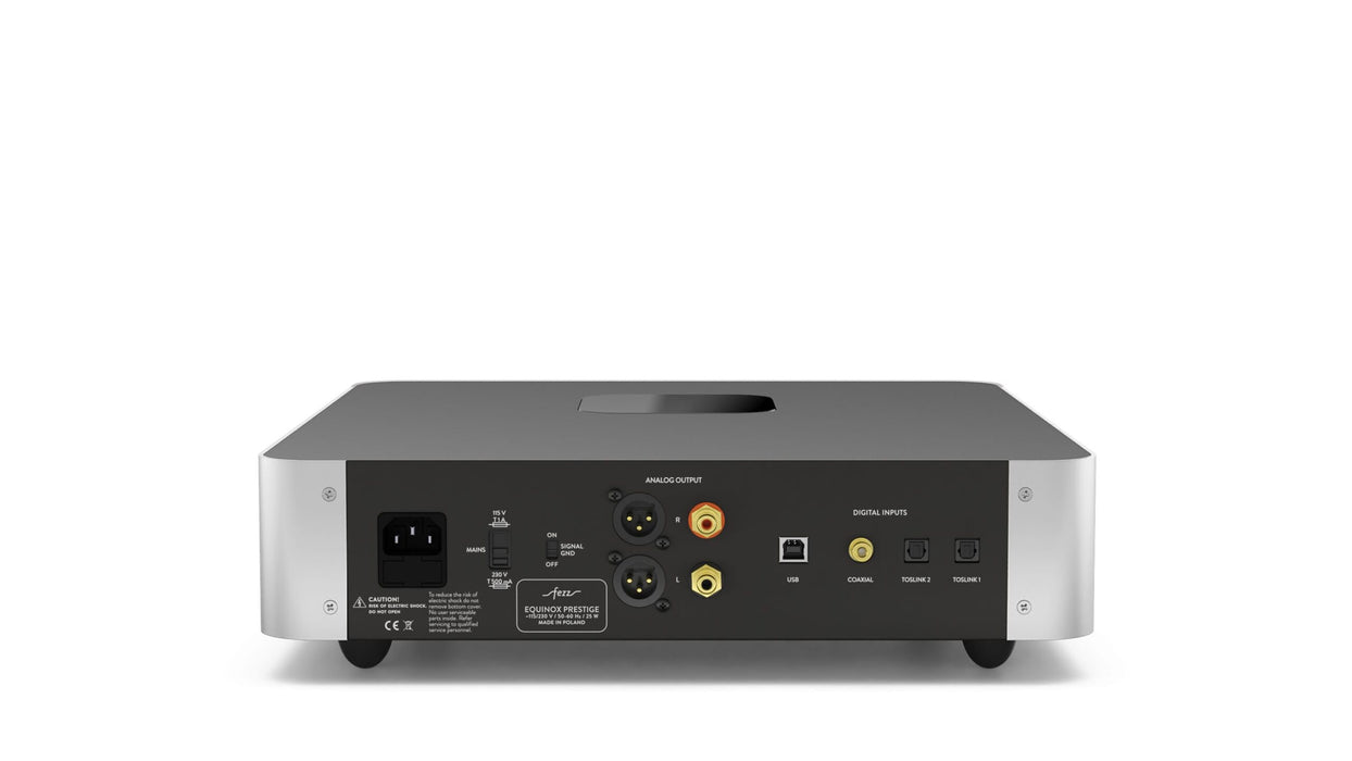 Fezz Equinox Prestige de Lampizator : DAC équilibré à tube symétrique au monde, sous licence Lampizator