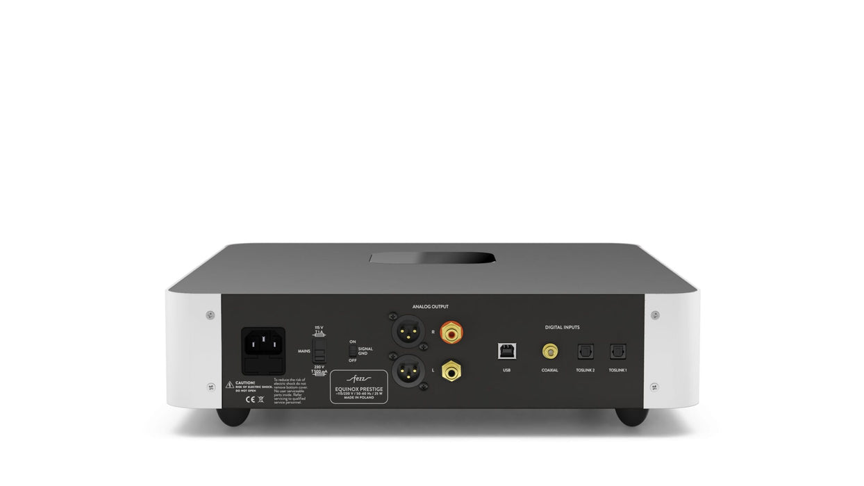 Fezz Equinox Prestige de Lampizator : DAC équilibré à tube symétrique au monde, sous licence Lampizator