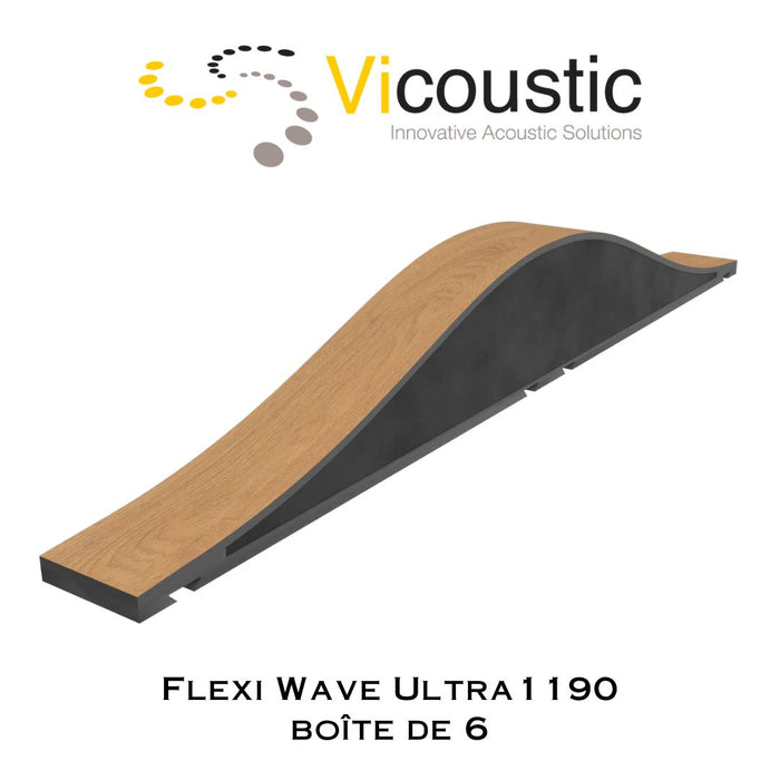 Flexi-Vague Ultra 1190 mm : Panneau acoustique hybride