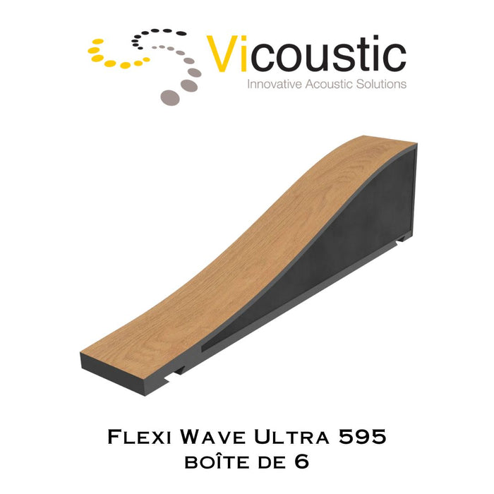 Flexi-Vague Ultra 595 mm : Panneau acoustique