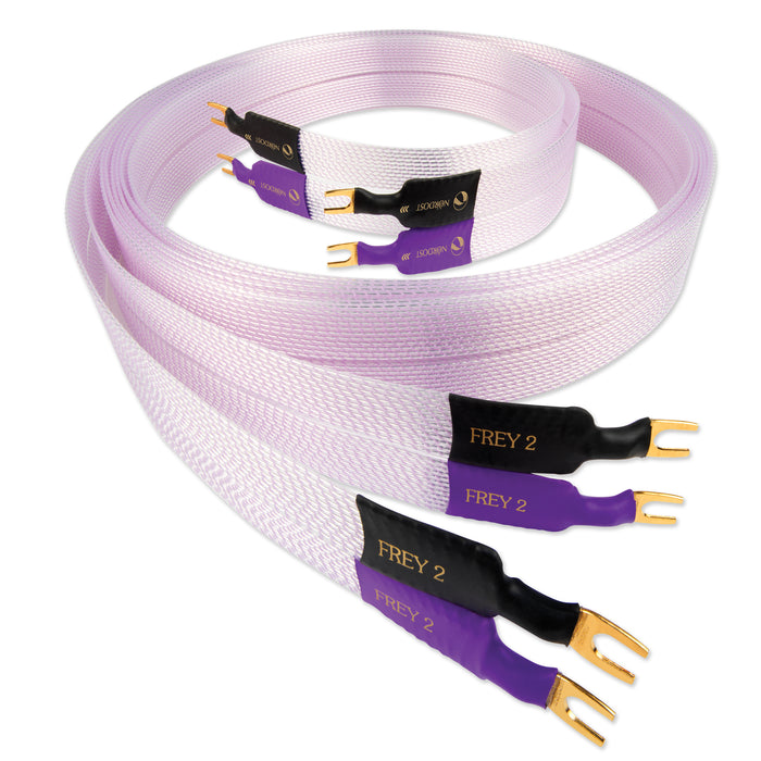NORDOST Frey 2 - Câbles de haut-parleurs haut de gamme 22 x 22 AWG (la paire)