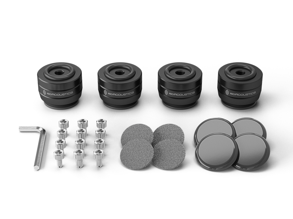 GAIA I Neo | Pieds isolateurs pour haut-parleurs et subwoofers max 220 lb (4 unités)