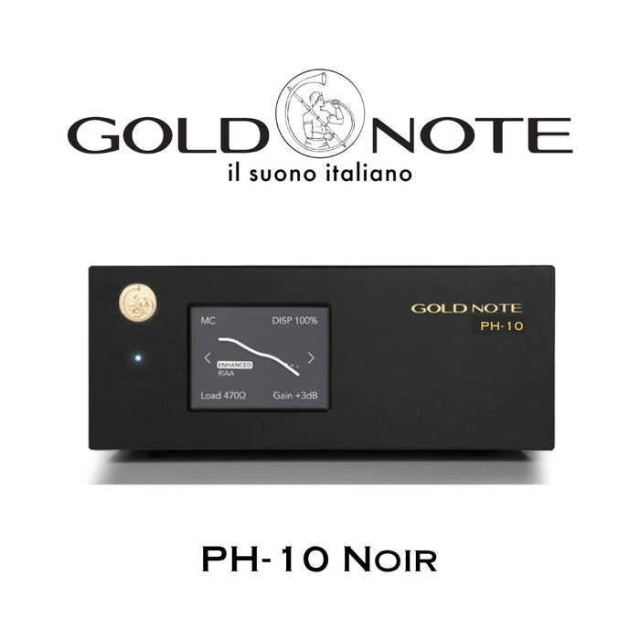 Gold Note PH-10 | Préamplificateur phono compatible avec toutes les cellules MM, MC