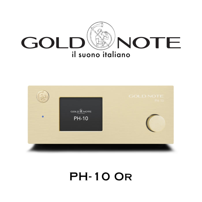 Gold Note PH-10 | Préamplificateur phono compatible avec toutes les cellules MM, MC