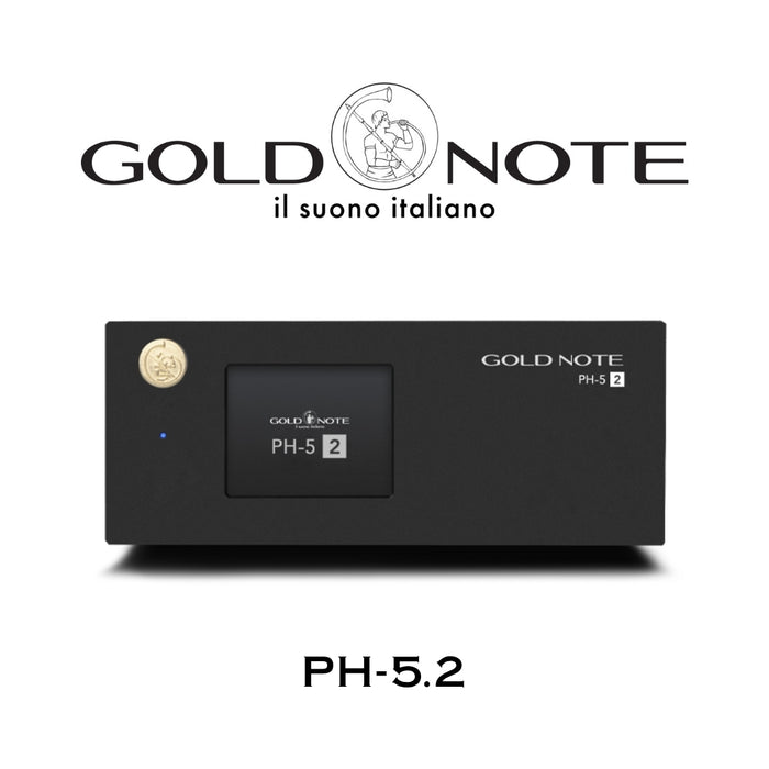 PH-5.2 |  Préamplificateur phono compatible avec toutes les cellules MM, MC