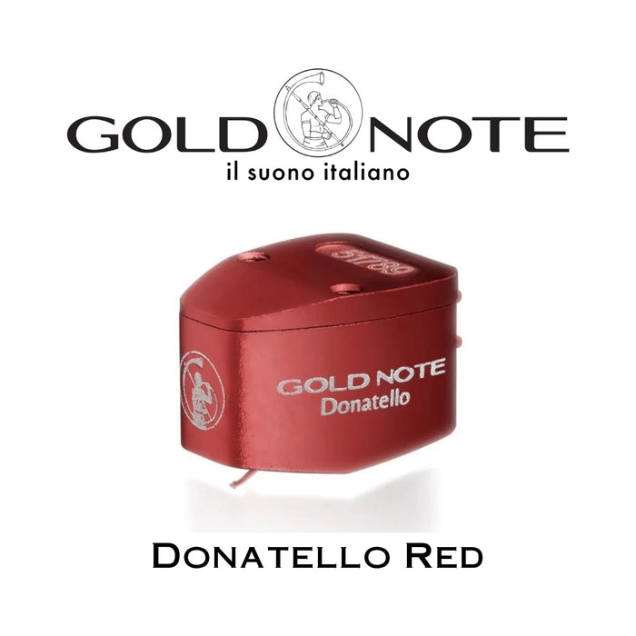 Gold Note Donatello Red | Cartouche Moving Coil (MC) à haut niveau de sortie