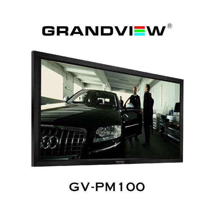 Grandview Série GV-PM | Écran de projection fixe de 100'' à 200'', 16x9