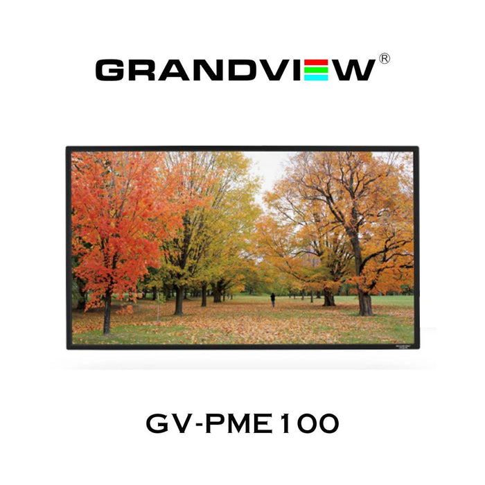 Grandview GV-PME100 | Écran de projection fixe « EDGE » - 100", 16:9, contour fin