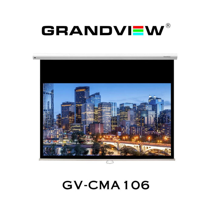 Grandview GV-CMA | Écrans de projection manuelle "Cyber" 92'' à 120'' | 16:9