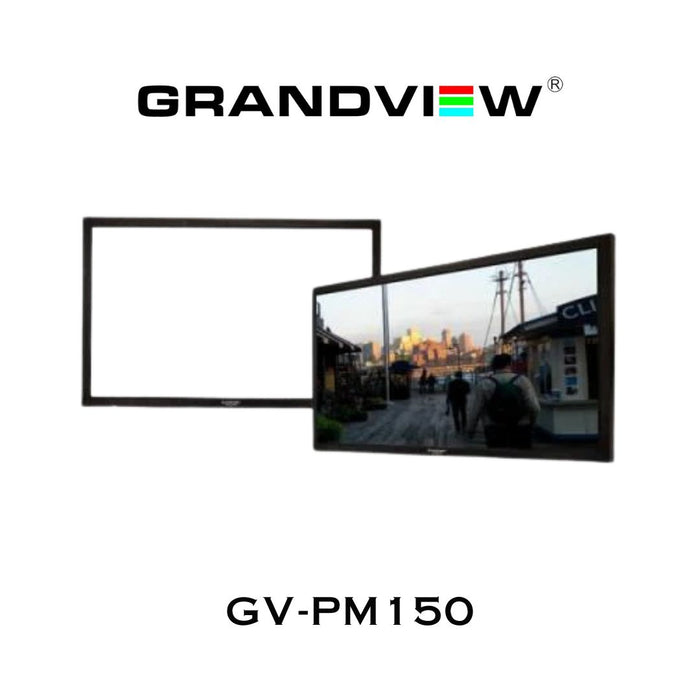 Grandview Série GV-PM | Écran de projection fixe de 100'' à 200'', 16x9