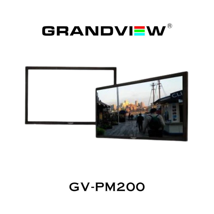 Grandview Série GV-PM | Écran de projection fixe de 100'' à 200'', 16x9
