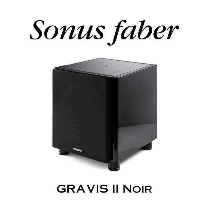 Sonus Faber GRAVIS II | Caisson de basses Haute-Fidélité 350 Watts