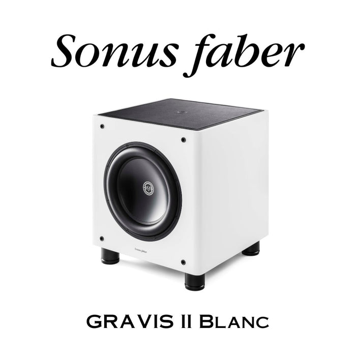 Sonus Faber GRAVIS II | Caisson de basses Haute-Fidélité 350 Watts