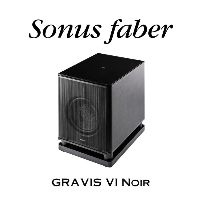 Sonus Faber GRAVIS VI | Caisson de basses Haute-Fidélité 1700 Watts