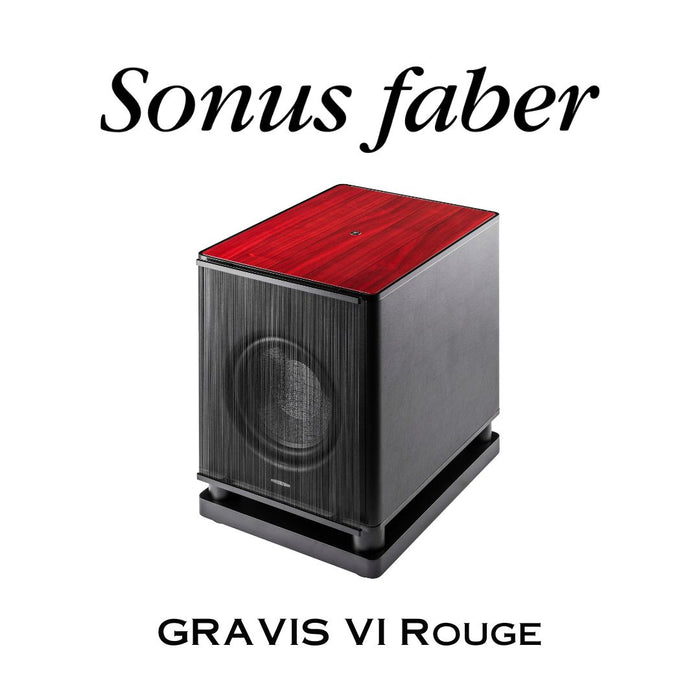 Sonus Faber GRAVIS VI | Caisson de basses Haute-Fidélité 1700 Watts