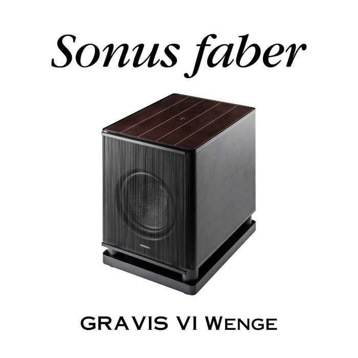 Sonus Faber GRAVIS VI | Caisson de basses Haute-Fidélité 1700 Watts