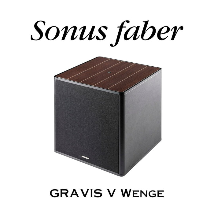 Sonus Faber GRAVIS V | Caisson de basses Haute-Fidélité 850 Watts