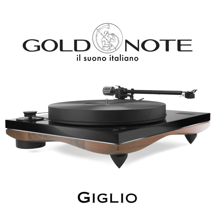 Gold Note Giglio | Table tournante avec bras de lecture Gold Note B-7 Ceramic