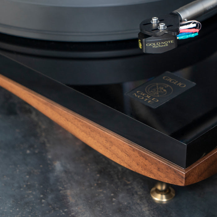 Gold Note Giglio | Table tournante avec bras de lecture Gold Note B-7 Ceramic