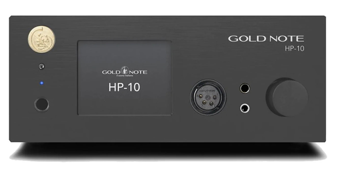 Gold Note HP-10 DELUXE | Amplificateur de casques d'écoute haut de gamme