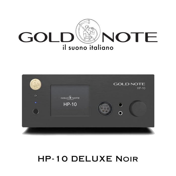 Gold Note HP-10 DELUXE | Amplificateur de casques d'écoute haut de gamme