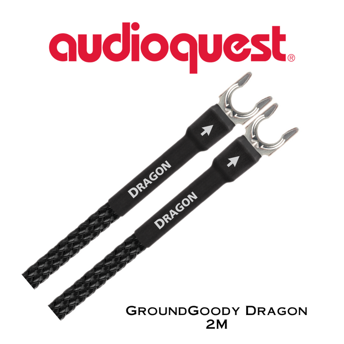 Audioquest GroundGoody Dragon - Câble «ground» à table tournante