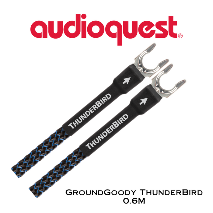 Audioquest GroundGoody Thunderbird - Câble «ground» à table tournante