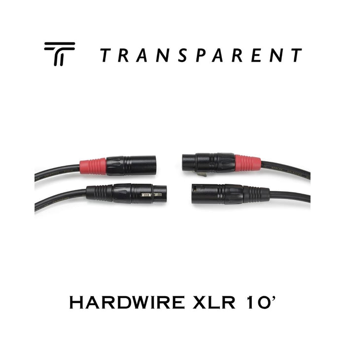 Transparent HARDWIRE XLR | Câbles audio XLR Balanced (Paire)