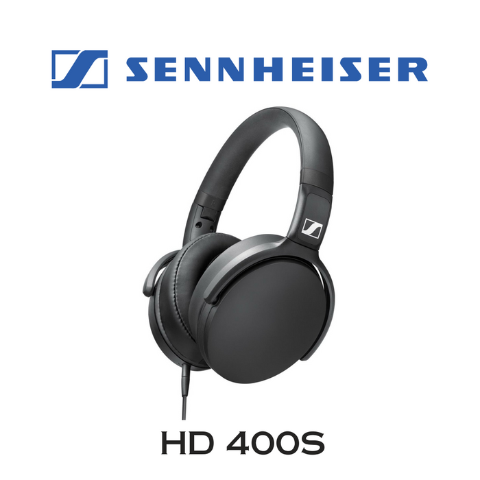 Sennheiser HD 400S - Casques d'écoute léger et pliant avec fil
