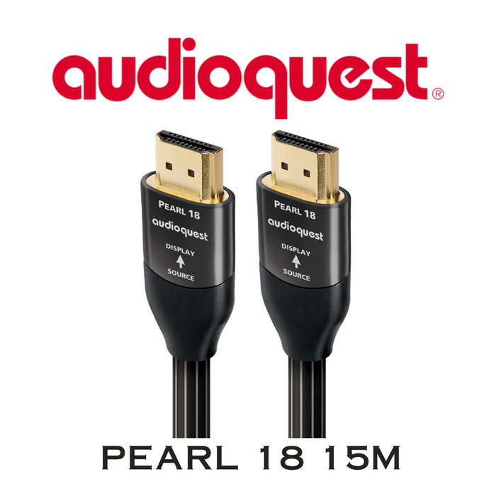 AudioQuest Pearl 18 - Câble HDMI 48Gbps 8K-10K