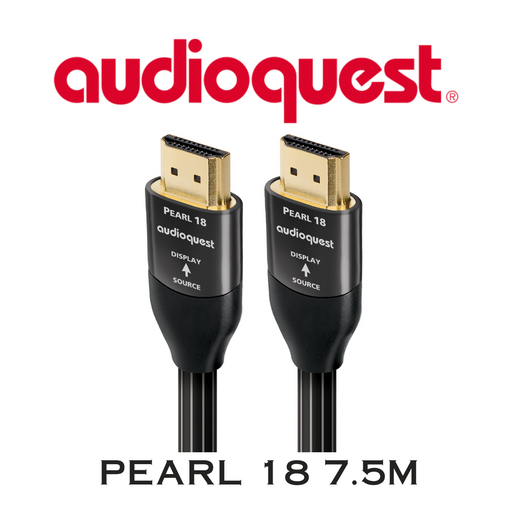 AudioQuest Pearl 18 - Câble HDMI 48Gbps 8K-10K