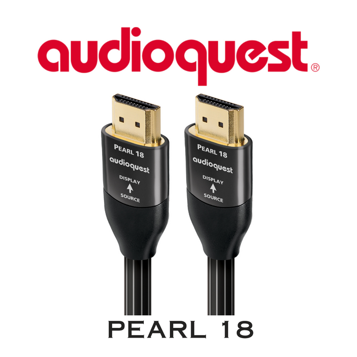 AudioQuest Pearl 18 - Câble HDMI 48Gbps 8K-10K