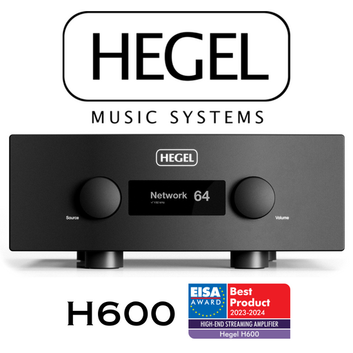 HEGEL H600 - Amplificateur stéréo intégré double mono 303Watts/Canal