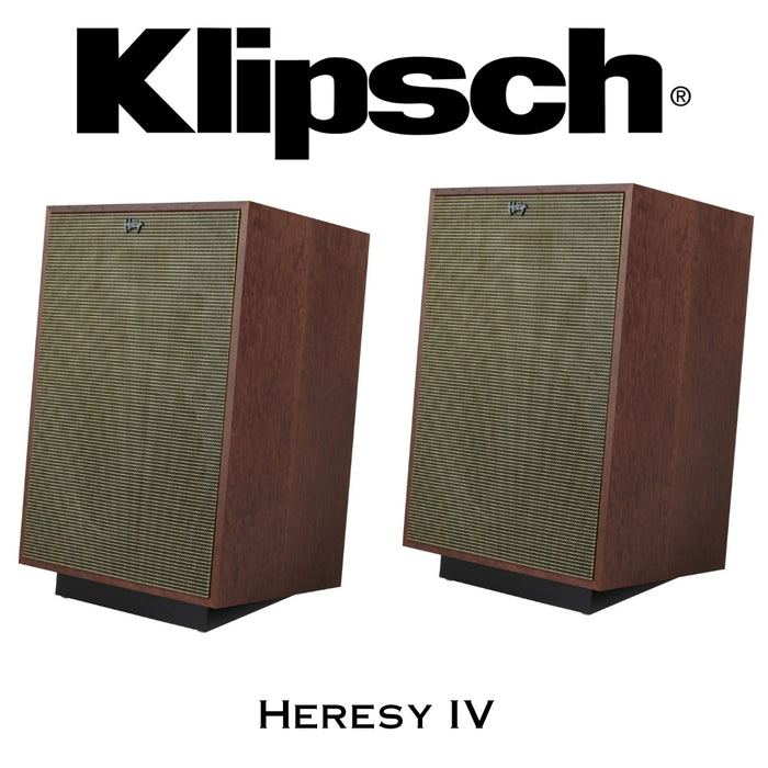 Klipsch Heresy IV - Enceintes haute-fidélité de type colonne à 3 voies (la paire)