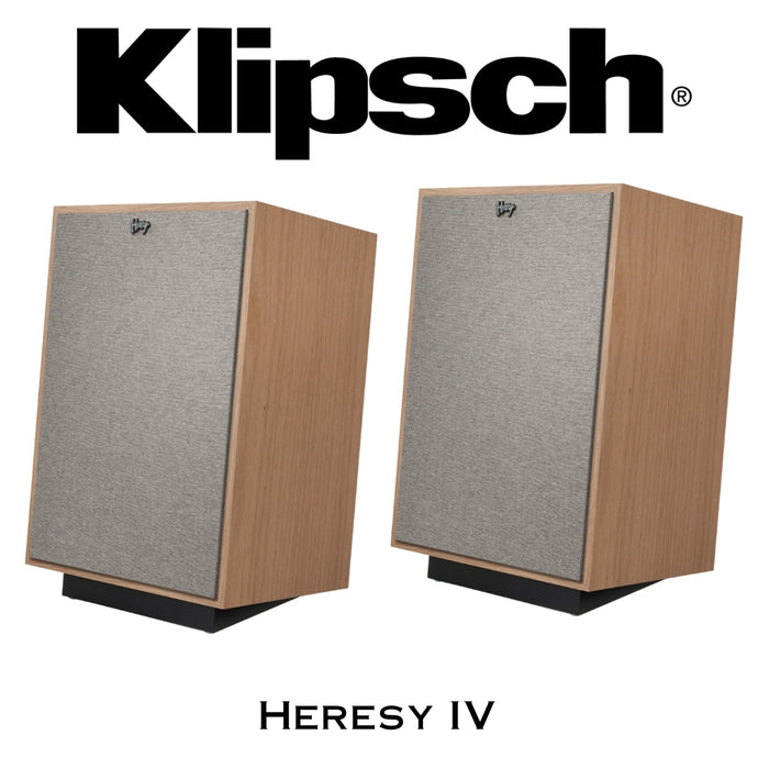 Klipsch Heresy IV - Enceintes haute-fidélité de type colonne à 3 voies (la paire)