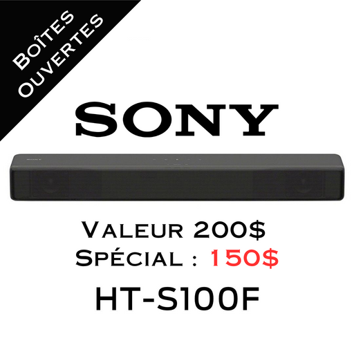 Sony HT-S100F (boîte ouverte) - Barre de son