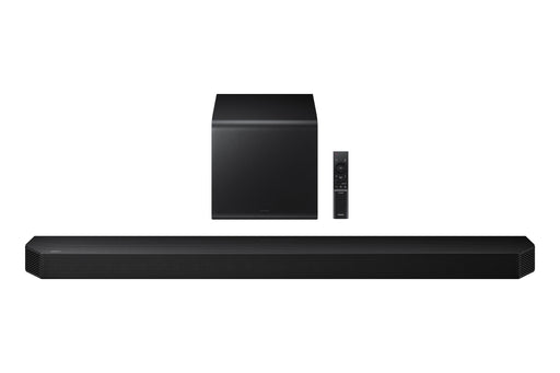 Samsung HW-Q800F Barre de son 5.1.2 canaux 360 Watts, Bluetooth, 11 haut-parleurs, haut-parleur central intégré et aigues, 2 canaux latéraux et 2 à projection vers le haut; subwoofer sans fil 1x8'' actif + 1 x 6.5'' passif compact, Dolby Atmos, DTS:X, QSymphony, mode jeu Pro.