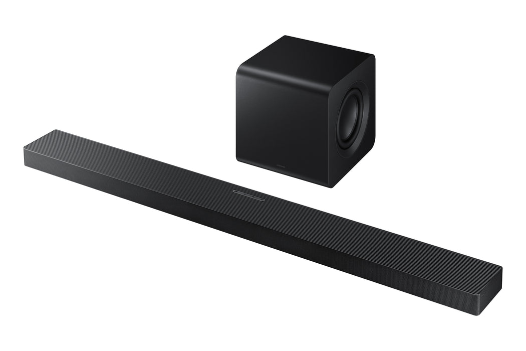 Samsung HW-QS700F Barre de son 3.1.2, 8hp, Sub sans-fil 1 x 8'' actif + 1 x 6.5'' passif, UltraMince 2'', Dolby Atmos