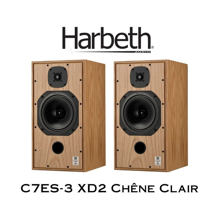 Harbeth C7ES-3 XD2 | Enceintes acoustiques d'étagère 2 voies