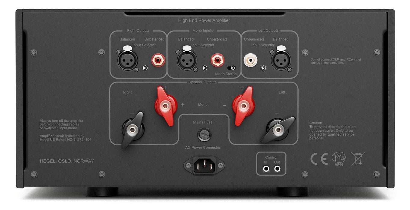 Hegel H30 - Amplificateur de puissance 1100W Mono et 300W/C Stéréo (Occasion)