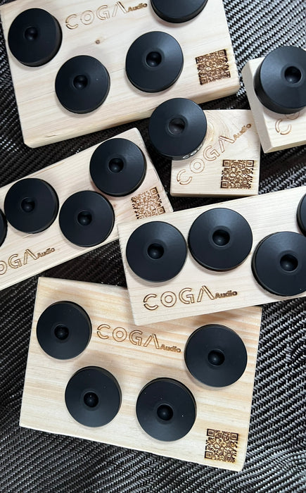 COGA Audio Originale | Contre-pointes audiophiles anti-vibrations (4 Unités)