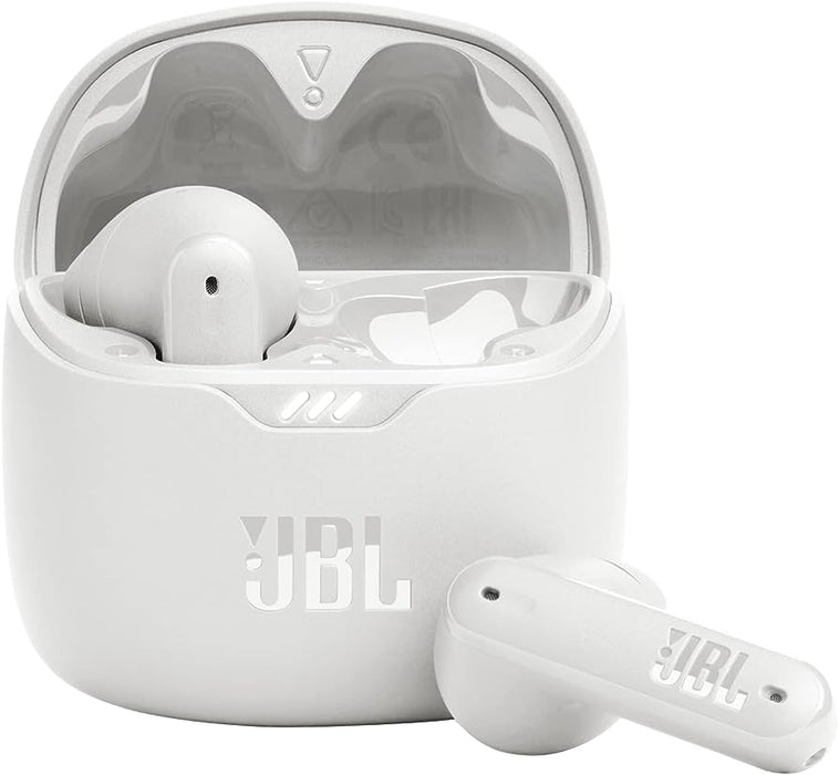 JBL Tune Flex - Écouteurs sans fil avec réduction de Bruit, connexion Bluetooth, 4 micros pour une qualité optimale des appels et 8h d'autonomie.
